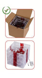 3pcs Christmas Gift Box Lights Transparent Decorative Boxes