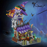 NNETM Themed Witch House Flying Mini Building Blocks Set