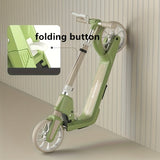NNETM Adult Scooter PU Wheels Suspension Brake