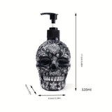 Skull Soap Dispenser 320ml Black
