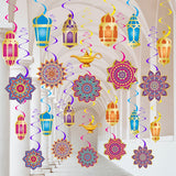 NNETM 12pcs Ramadan Eid Mubarak Party Decorations Set
