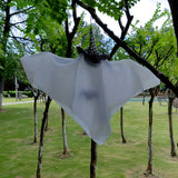 NNETM White Bat Halloween Decoration Set (2pcs)