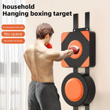 NNETM Wall Boxing Target Pad Sponge Yellow Black Set