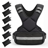 NNETM Adjustable Weighted Vest 2–10kg for Training
