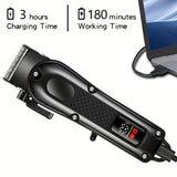 NNETM Men's Haircutting Kit USB Rechargeable Trimmer (4pcs)