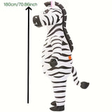 NNETM Zebra Inflatable Costume Suit for Adults