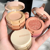 NNETM 3 layers Earth Tone Matte Glitter Sequins Eyeshadow Palette Box