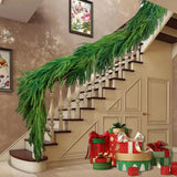 NNEOBA Christmas Norfolk Pine Garland Faux Greenery Decoration