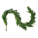 NNEOBA Christmas Norfolk Pine Garland Faux Greenery Decoration