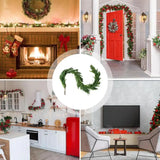 NNEOBA Christmas Norfolk Pine Garland Faux Greenery Decoration