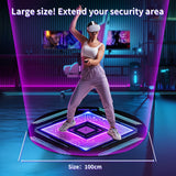 NNETM VR Gaming Floor Mat Anti-Slip Motion Simulation Pad