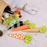 NNETM Set of 5 Colorful Carrot Decorations for Home Decor