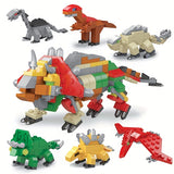 NNETM Dinosaur Egg Building Blocks for Kids (6pcs)