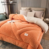 NNETM Industrial Flocked Lamb Quilt Super King