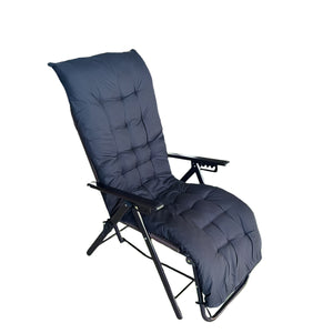 NNETM Lounge Chair with Cushion Foldable Outdoor