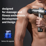 NNETM Massage Gun – Silent USB Rechargeable Massager with 8 Attachments