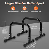 NNETM Push Up Bars Parallel Bars for Strength