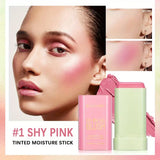NNETM Hydrating Lip and Cheek Cream Stick - Your Natural Blush and Highlight Duo