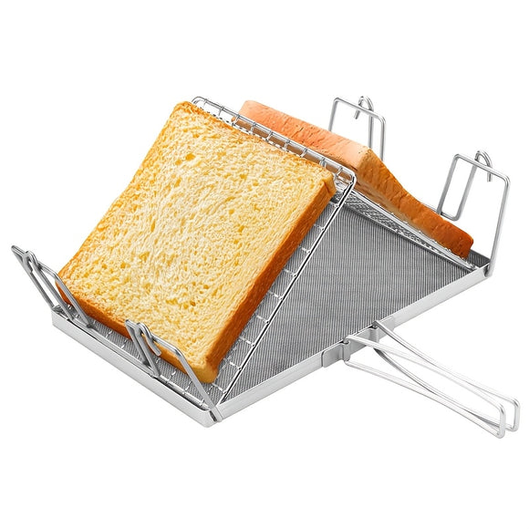 NNETM Foldable Portable Stainless Steel Barbecue Grill