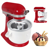 NNETM Ice Cream Attachment with Stand Mixers