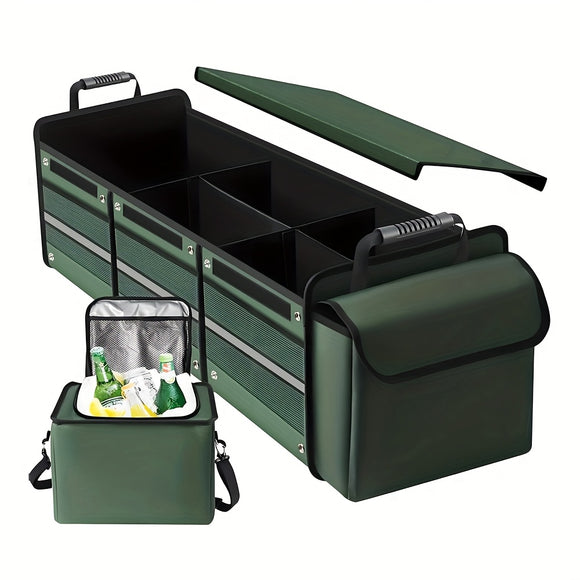NNETM Car Storage Bag Foldable Trunk Organizer with Ice Pack