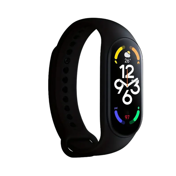 NNETM Smart Band Black - Fitness Tracker with Social Media Notifications