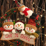 NNEOBA 29cm Christmas Wreath with Snowman