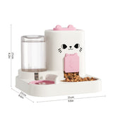 NNETM Automatic Cat Feeder and Water Dispenser Set
