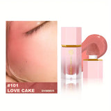 NNETM Long-Lasting Soft Gel-Cream Tint Blush - Smudge-Proof, Natural-Looking, Dewy Finish 0.42 Fl Oz