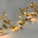 NNEOBA Golden Leaves String Fairy Lights - 2M 20LED