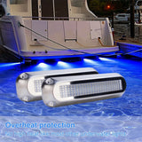 NNEOBA 2PCS 120 LED Underwater Boat Lights