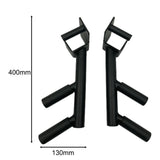 NNEOBA Fitness Dips Bars Attachments for Power Racks