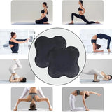 NNEOBA 2PCS Yoga Knee Pads Extra Cushioning Black