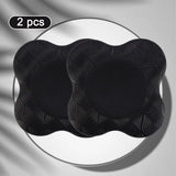 NNEOBA 2PCS Yoga Knee Pads Extra Cushioning Black