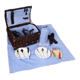 2 Person Picnic Basket Baskets Set Outdoor-1910113180613480449