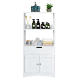 NNECW Storage Cabinet Display Shelf with Durable Material for Bathroom