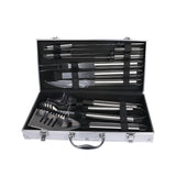 Moyasu 10Pcs BBQ Tool Set Stainless-1910113184640012289
