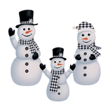 NNETM 2D Christmas Snowman Yard Decoration Set