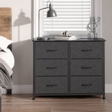 Levede Storage Cabinet Tower Chest Dark Grey-1917016725308706823