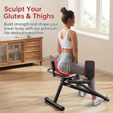 NNETM Hip Thrust Trainer Buttocks Leg Toner Pelvic Exerciser