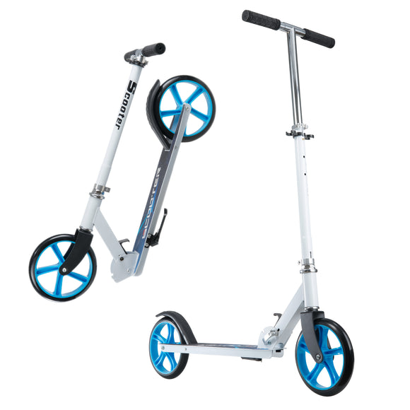 NNETM Foldable Foot Skateboard with Wheels and Rear Brake
