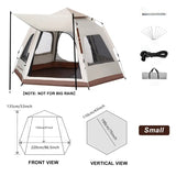 NNETM Unleash Your Outdoor Spirit with our Portable Waterproof Tent