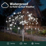NNETM Double the Christmas Sparkle: Solar Firework Lights