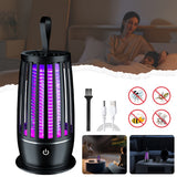 NNETM USB Rechargeable Mosquito Lamp Bug Zapper (Ultra-Quiet)