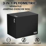NNETM 3-in-1 PVC Fitness Jump Box Training Platform
