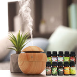 NNEIDS - USB Diffuser + 10 PK Oil - Light Wood Grain
