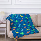 NNETM Blanket with Calming Weighted Boho Throw
