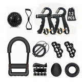 NNETM Wrist Strength Trainer Set Adjustable Exerciser (12pcs)