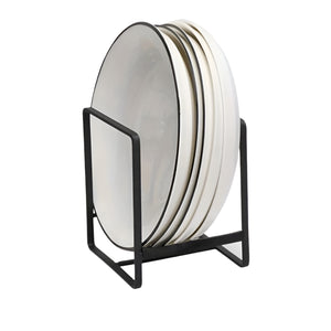 NNETM Space-Saving Dish Rack Stainless Steel (2pcs)
