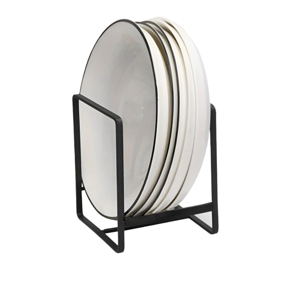 NNETM Space-Saving Dish Rack Stainless Steel (2pcs)